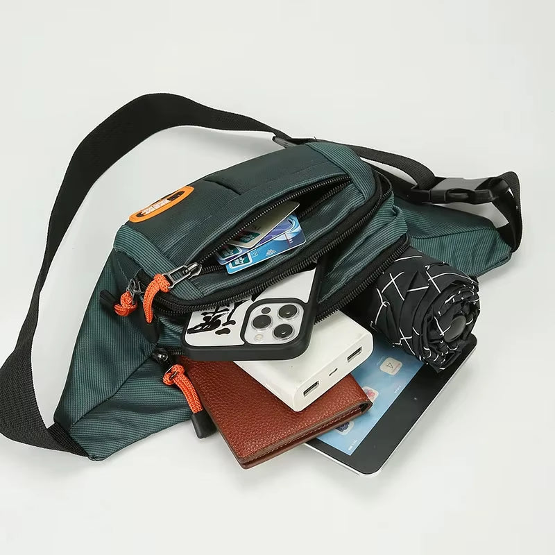 Versatile Mobile Waist Bag for Men and Women - Stylish, Spacious, and Anti-Theft for All Your Adventures