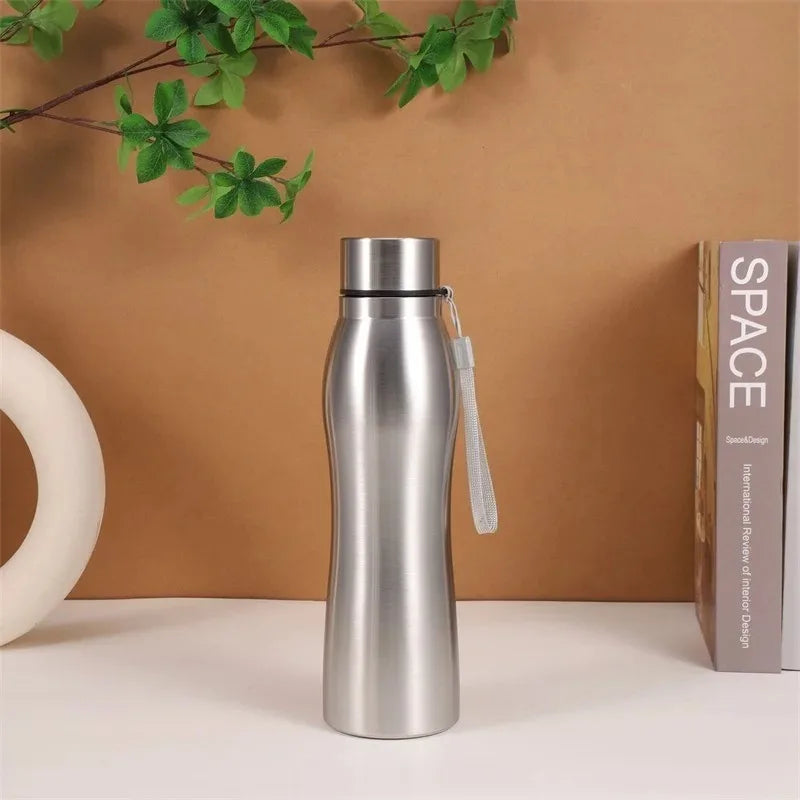 Stay Hydrated in Style with Our 1000ML Red Stainless Steel Sport Bottle – Perfect for Camping, Sports, and Gym!