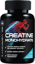 Creatine Monohydrate 3000Mg per Serving - 3X Strength Micronized Creatine Powder - Supports Lean Muscle, Strength, Energy, & Endurance - All Natural Supplement, Non-Gmo, Bottled in USA - 120 Capsules