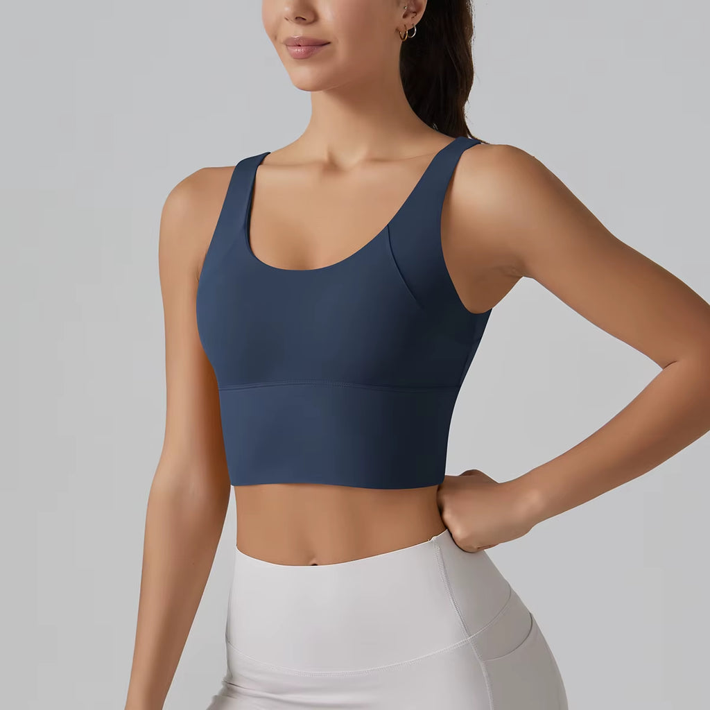 New Yoga Tank Top Summer Sexy Fitness Yoga Underwear Women'S Sports Bra Push up Fitness Bra Running Gym Fitness Tops