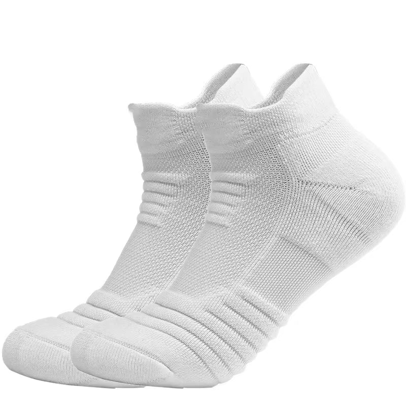 Elevate Your Performance with 3 Pairs of Breathable Mesh Athletic Socks - Cushioned, Moisture-Wicking, and Perfect for Running, Hiking, and Sports!