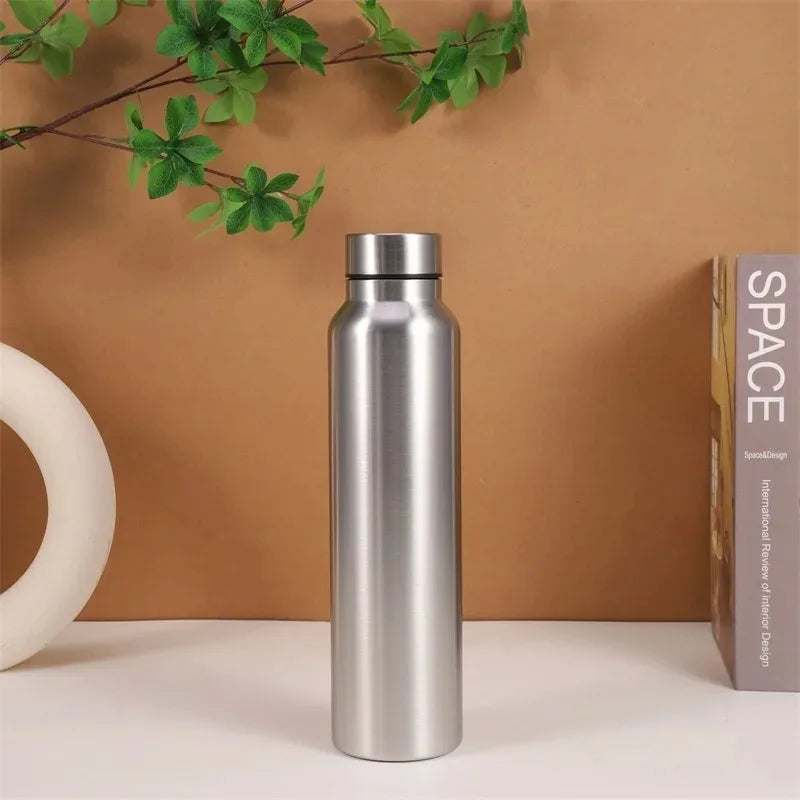 Stay Hydrated in Style with Our 1000ML Red Stainless Steel Sport Bottle – Perfect for Camping, Sports, and Gym!