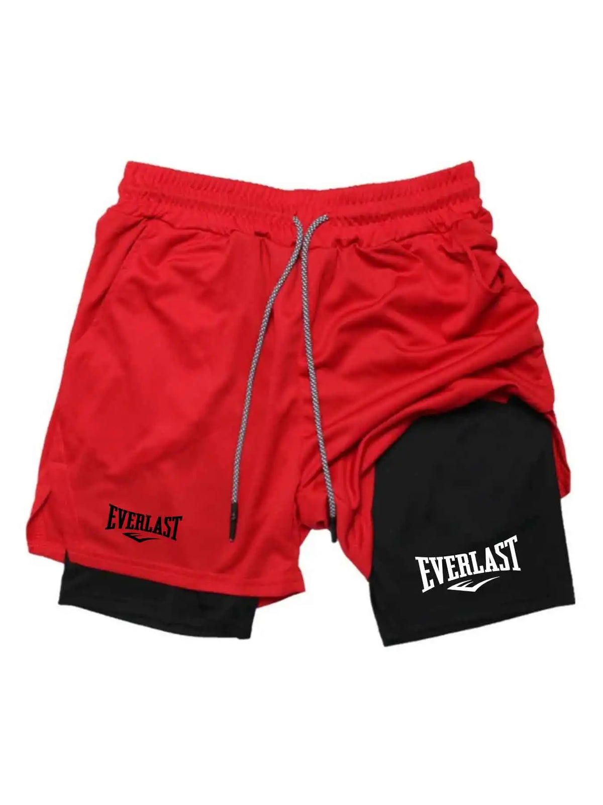 Shorts Deportivos para Hombre – Doble Capa y Secado Rápido