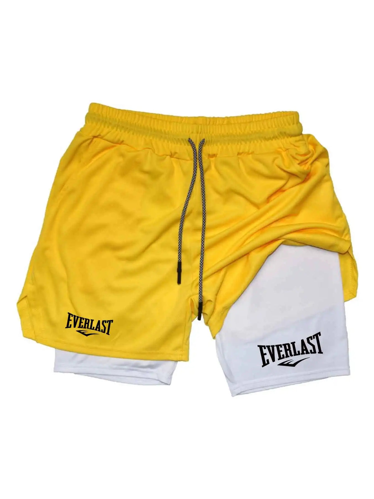 Shorts Deportivos para Hombre – Doble Capa y Secado Rápido