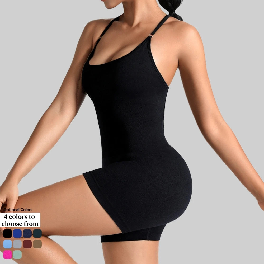 Enterizo Deportivo para Mujer – Conjunto Fitness para Yoga y Gimnasio