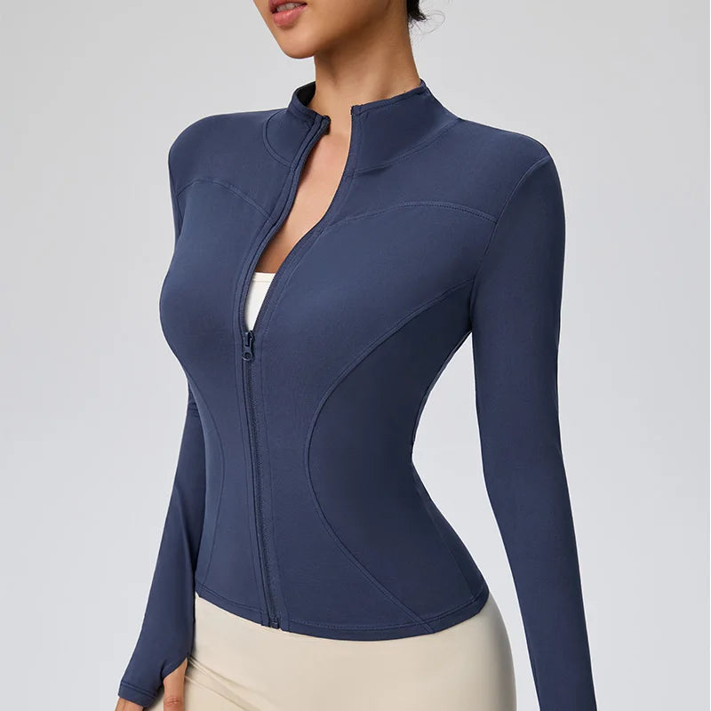 Chaqueta Deportivo para Mujer – Conjunto Fitness para Yoga y Gimnasio