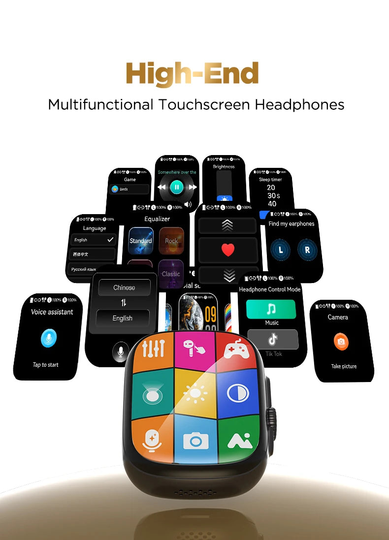 HTC NE72 AI Translator Earbuds – 135+ Languages