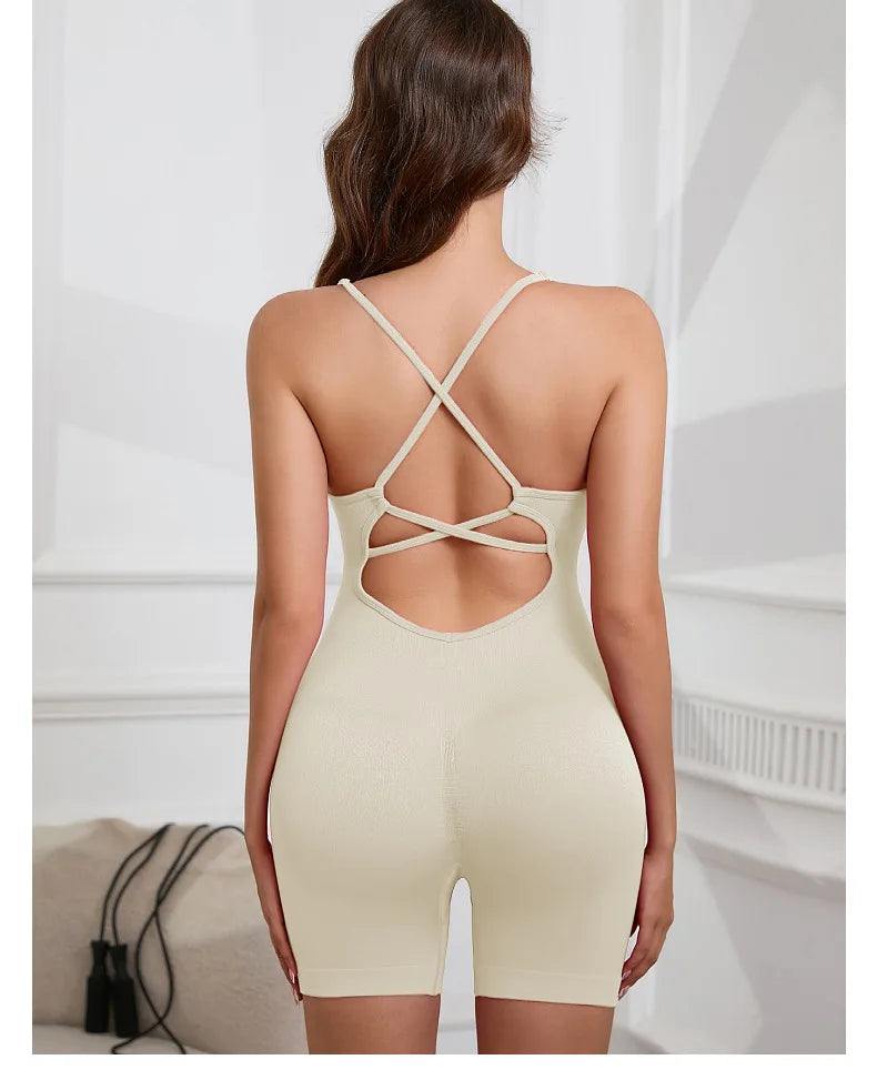 Conjunto deportivo de una pieza para mujer