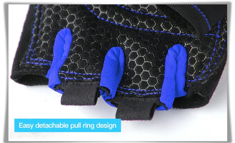 Guantes Fitness con Soporte de Muñeca – Antideslizantes y Acolchados