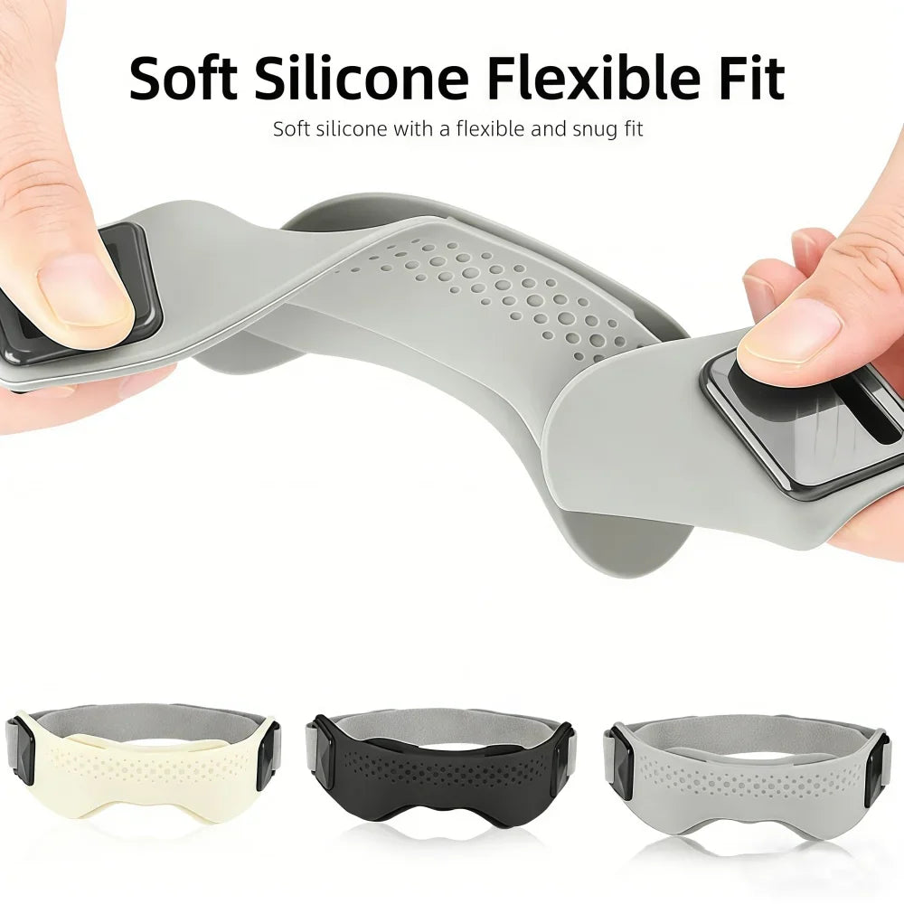 Banda de Soporte para Rodilla – Ajustable con Almohadilla de Silicona