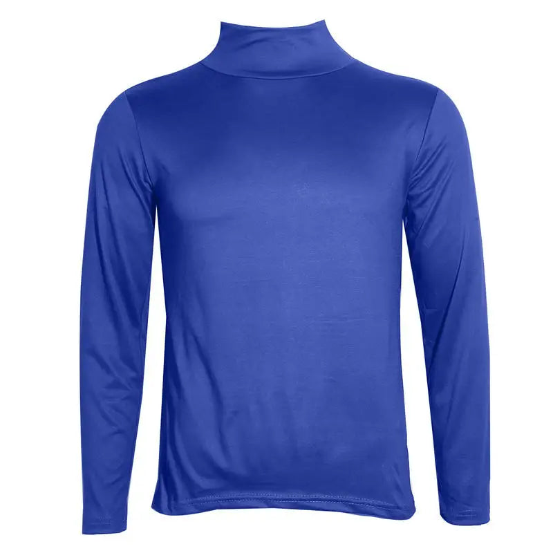 Camiseta Térmica para Hombre – Cuello Alto, Manga Larga y Ajuste Slim