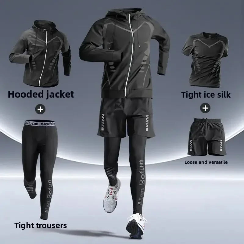 Conjunto Deportivo para Hombre – Ajuste Entallado y Secado Rápido