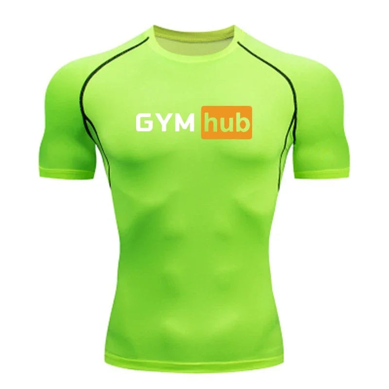 Camiseta Deportiva de Compresión para Hombre