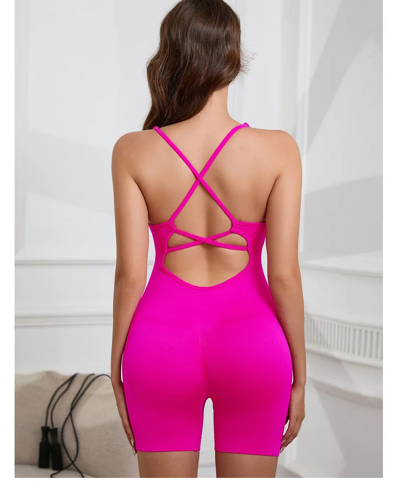 Conjunto deportivo de una pieza para mujer