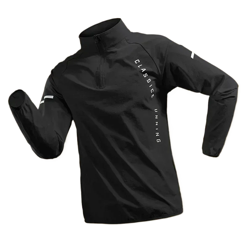 Chaqueta Deportiva para Hombre – Con Capucha y Cierre para Running y Gym