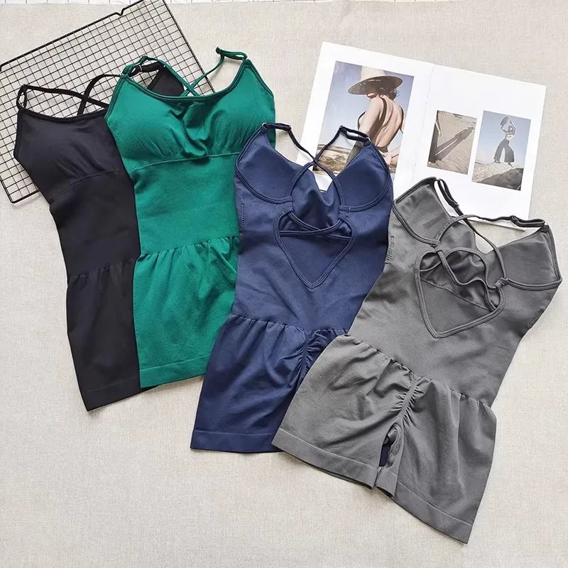 Conjunto deportivo de una pieza para mujer