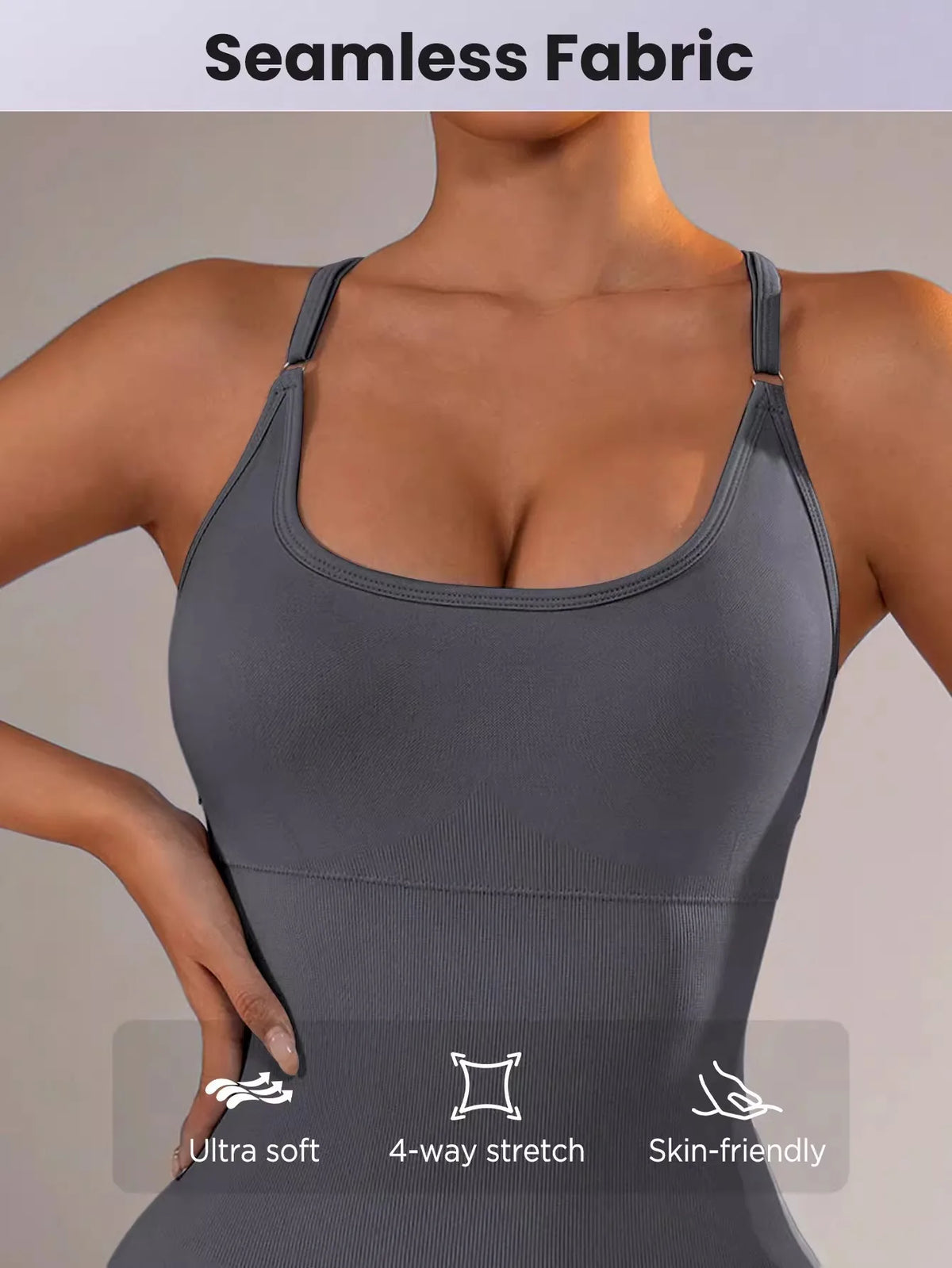 Conjunto deportivo de una pieza para mujer