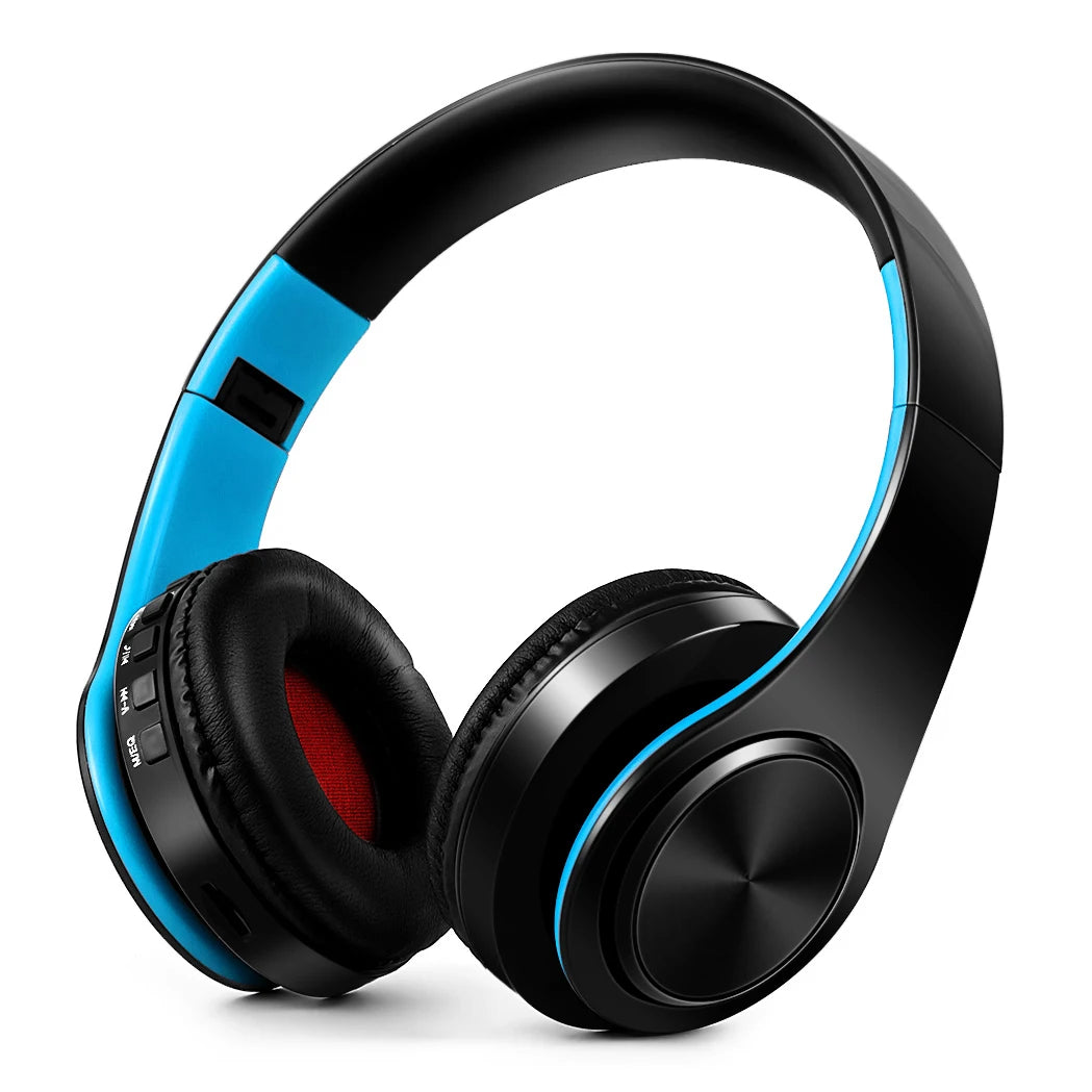 Audífonos Inalámbricos Bluetooth Dorados con Micrófono