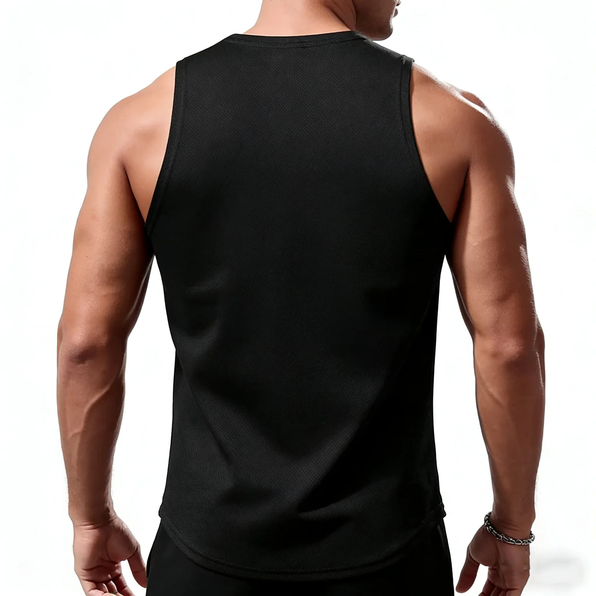 Camiseta Deportiva Sin Mangas para Hombre – Secado Rápido para Gym, Running y Fitness
