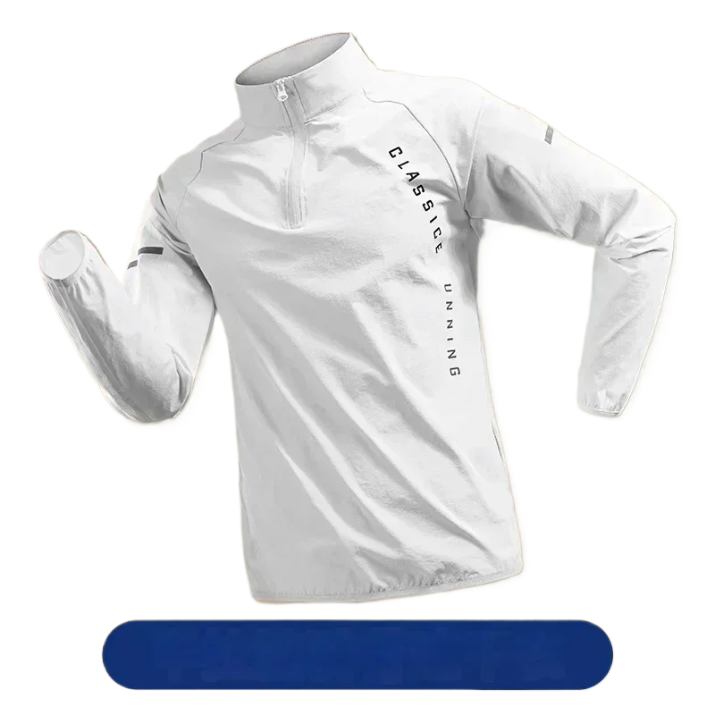 Chaqueta Deportiva para Hombre – Con Capucha y Cierre para Running y Gym