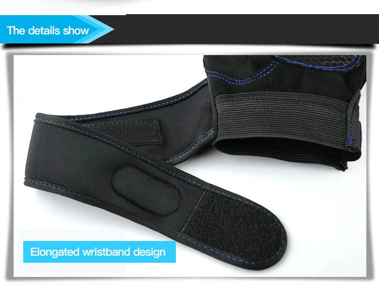 Guantes Fitness con Soporte de Muñeca – Antideslizantes y Acolchados