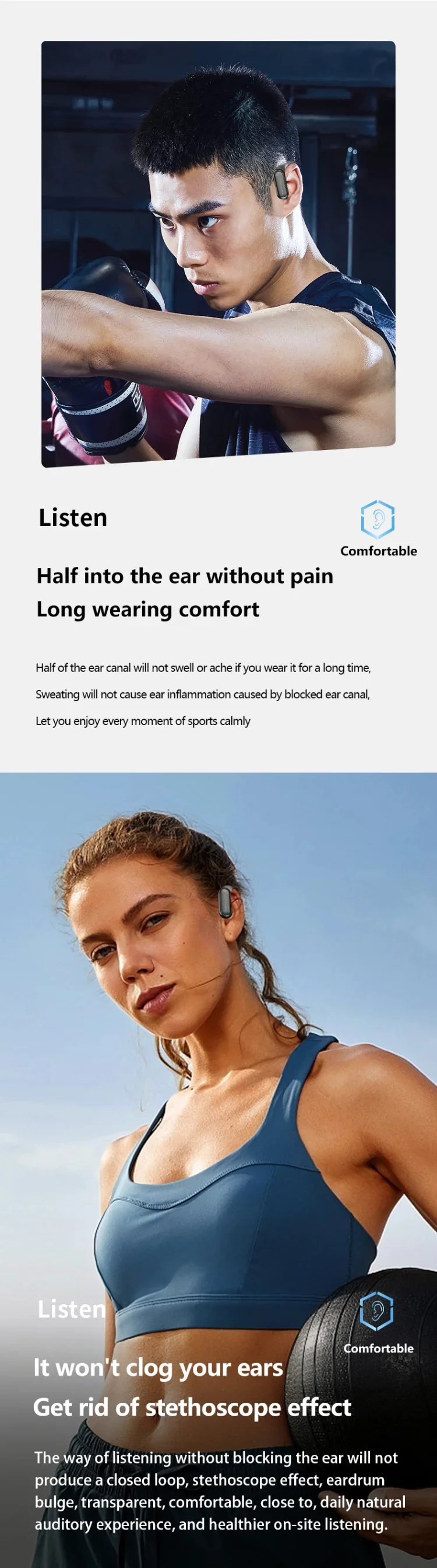 JBL- A520 TWS Sport Earbuds – EarHook & Touch Control