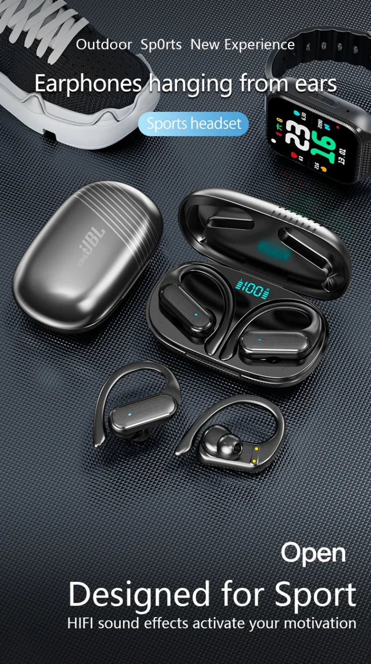 JBL- A520 TWS Sport Earbuds – EarHook & Touch Control