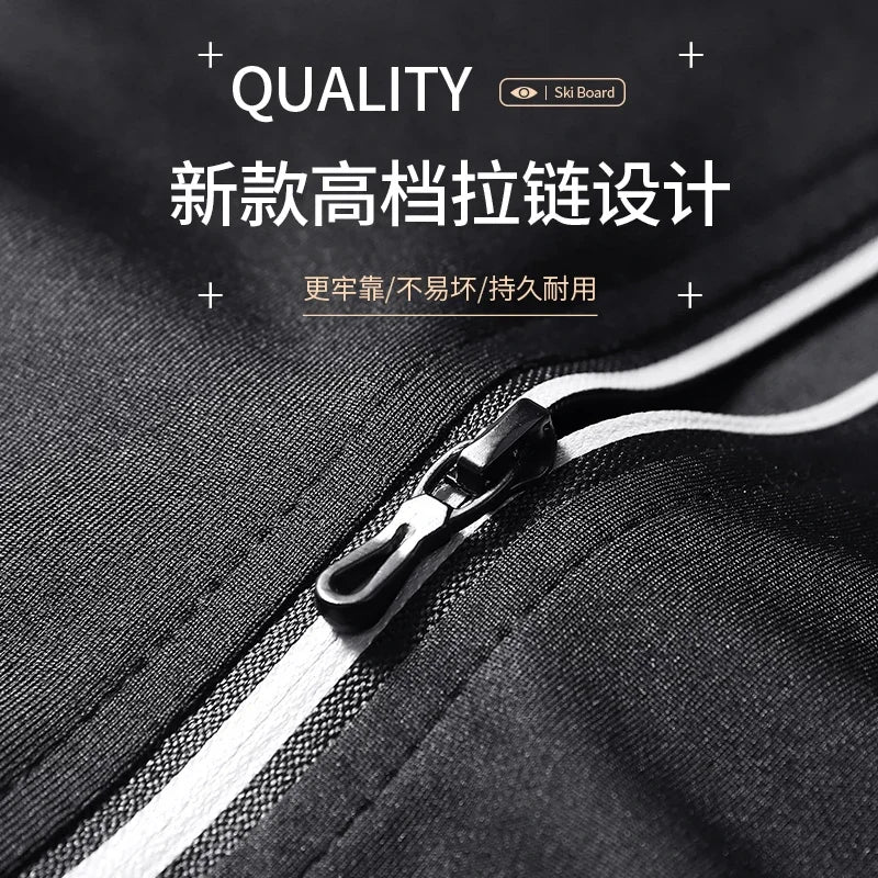 Chaqueta Deportiva para Hombre – Con Capucha y Cierre para Running y Gym
