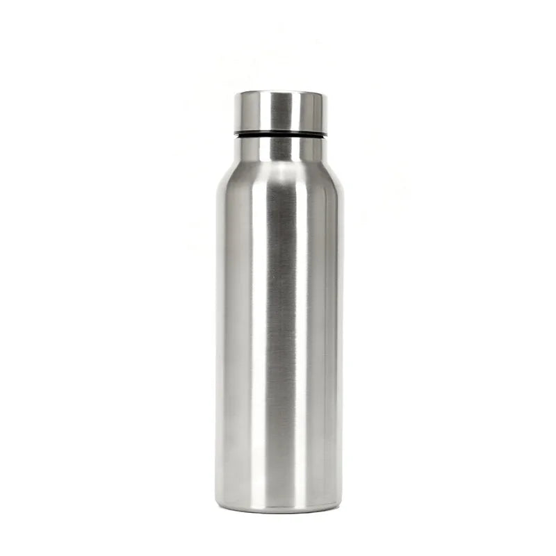 Stainless Steel Metal Water Bottle 33ozSports Water Bottle Single Wall Cold Water Bottle Reusable Leakproof Stainless Steel