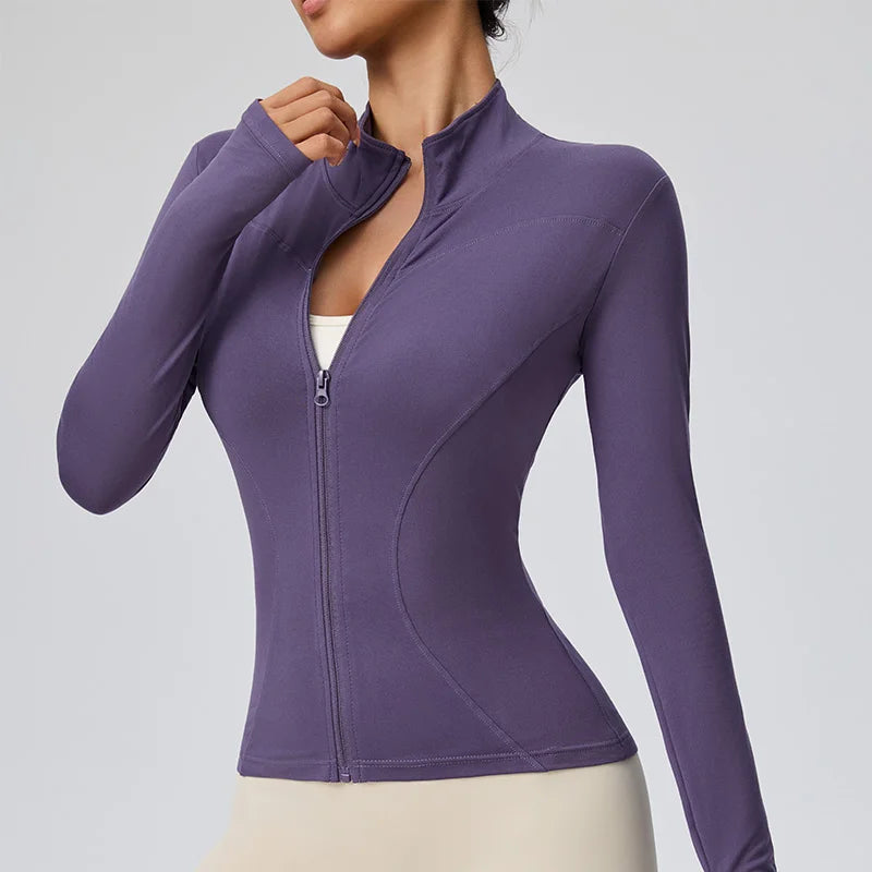 Chaqueta Deportivo para Mujer – Conjunto Fitness para Yoga y Gimnasio