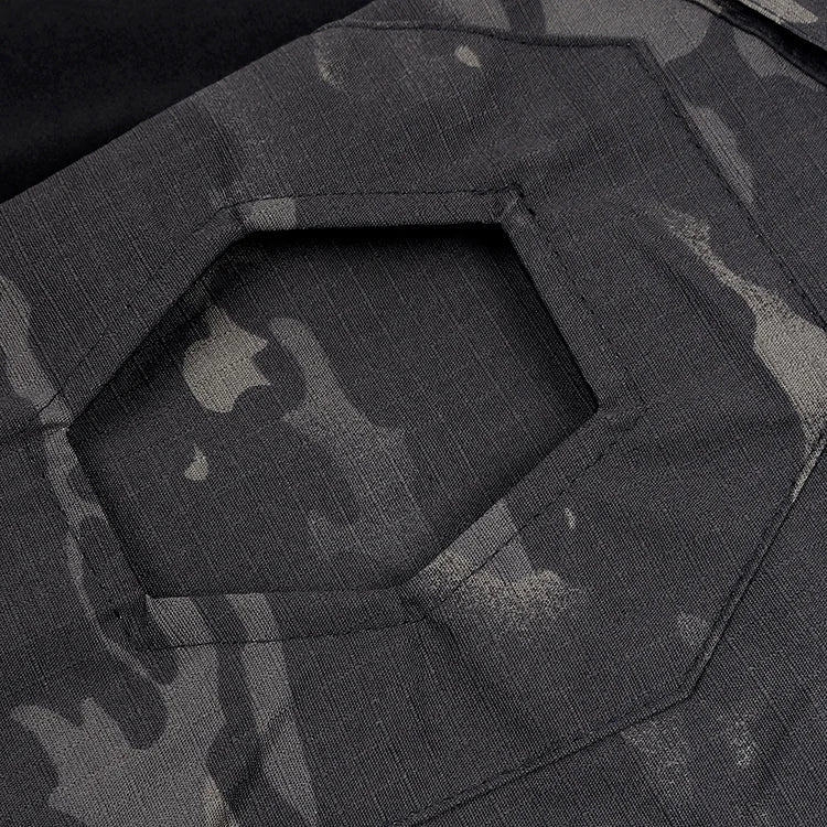 Camiseta Táctica para Hombre con Cierre 1/4 – Manga Larga Outdoor