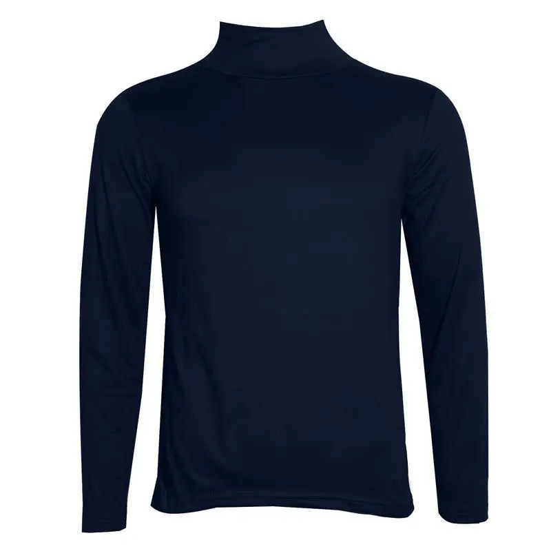 Camiseta Térmica para Hombre – Cuello Alto, Manga Larga y Ajuste Slim