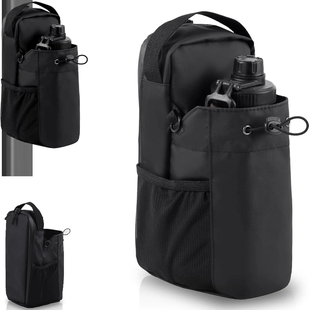 VYROX FITNESS TM Bolso Magnetico Premium para gimnasio - Porta Botella y Celular