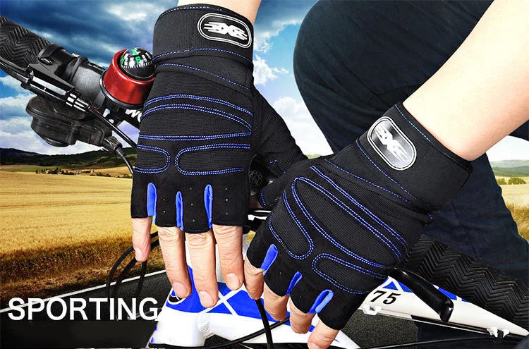 Guantes Fitness con Soporte de Muñeca – Antideslizantes y Acolchados