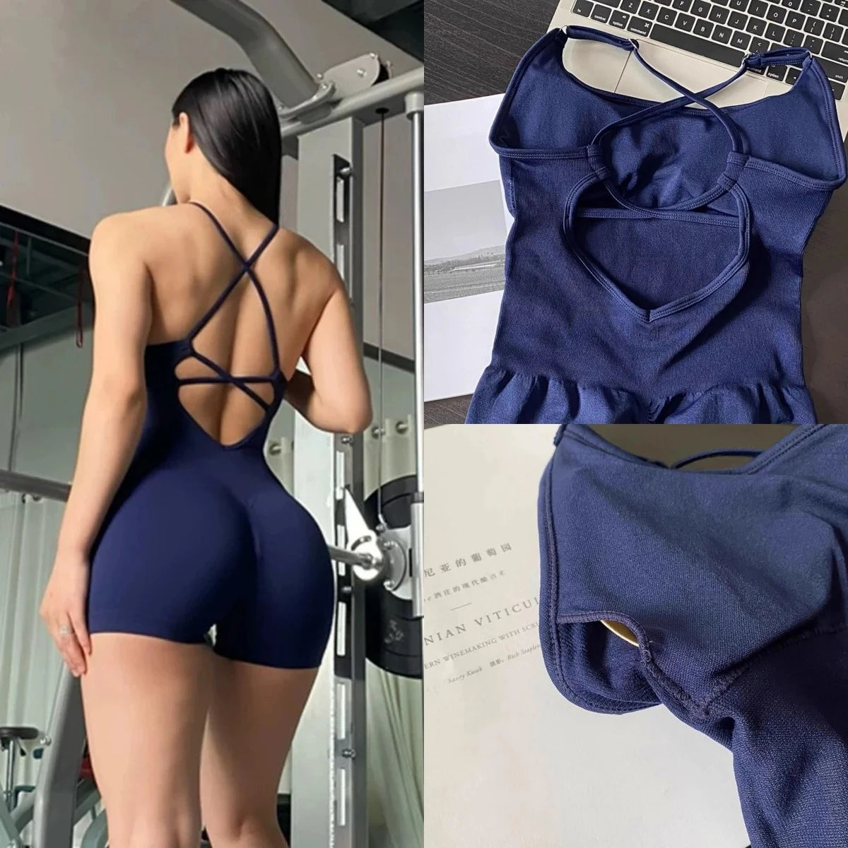 Conjunto deportivo de una pieza para mujer