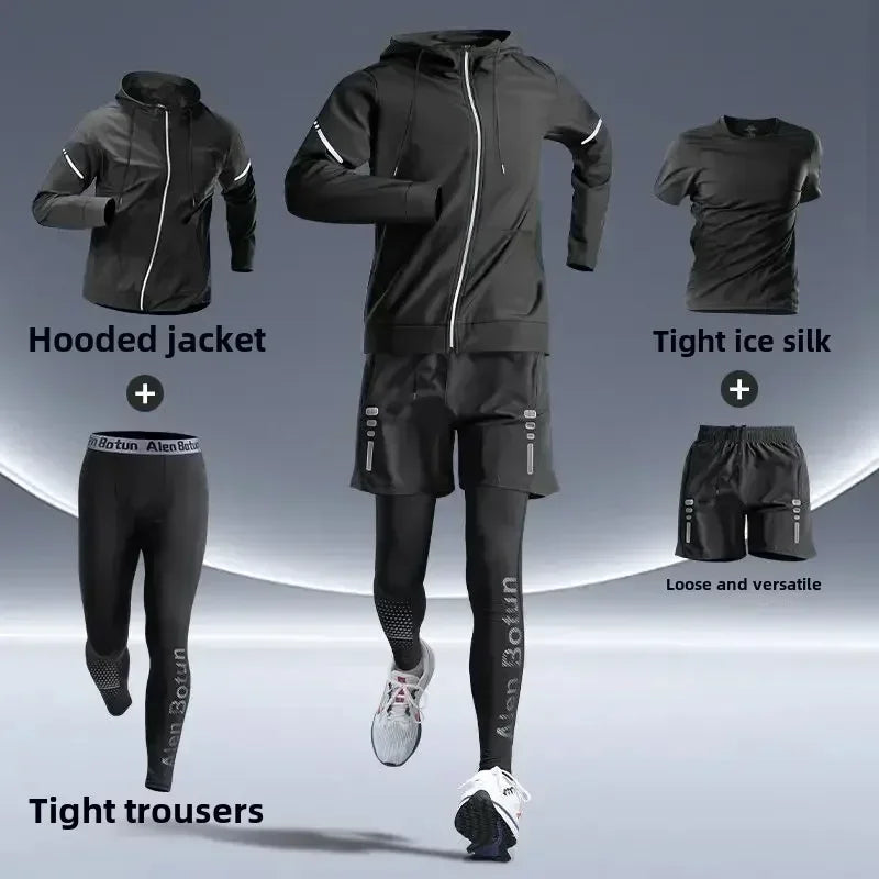 Conjunto Deportivo para Hombre – Ajuste Entallado y Secado Rápido