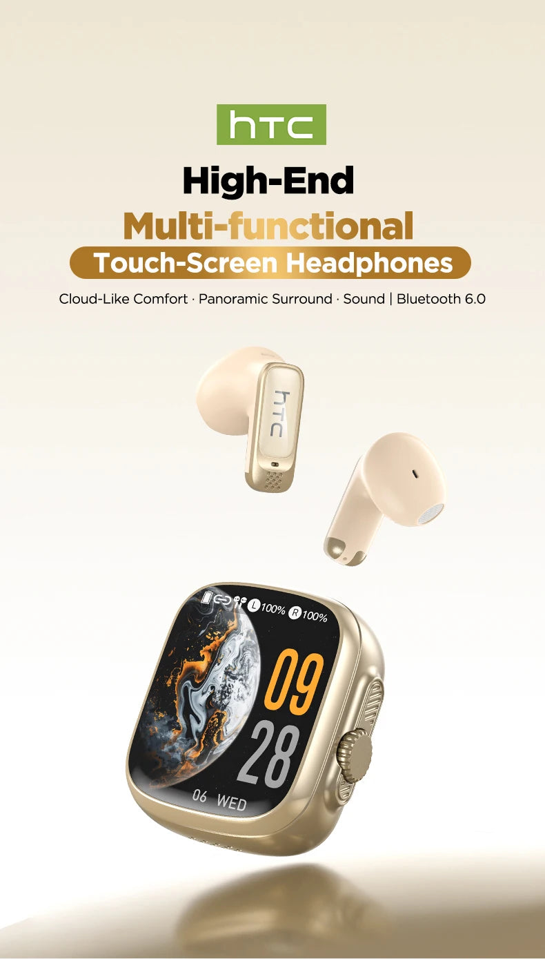 HTC NE72 AI Translator Earbuds – 135+ Languages