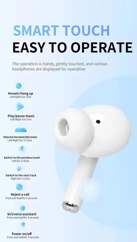 A5 Wireless Sport Earbuds – ENC Noise Cancelling