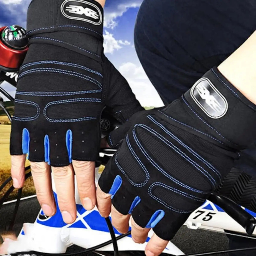 Guantes Fitness con Soporte de Muñeca – Antideslizantes y Acolchados