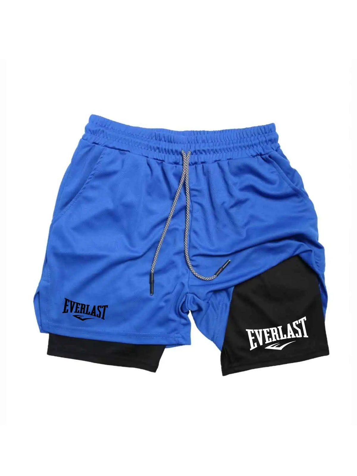 Shorts Deportivos para Hombre – Doble Capa y Secado Rápido