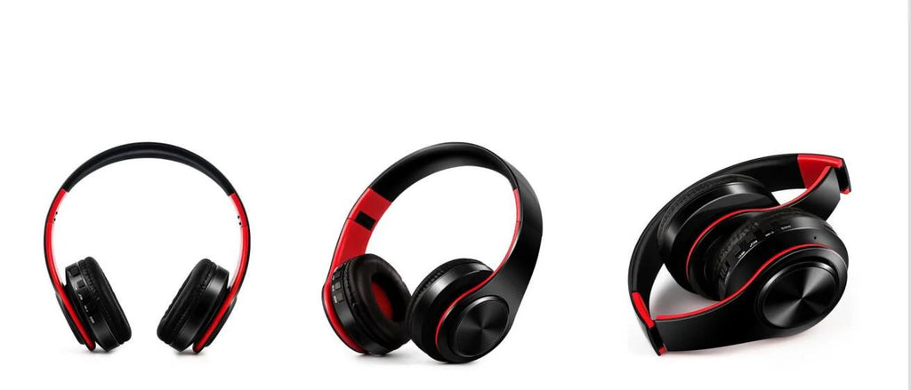 Audífonos Inalámbricos Bluetooth Dorados con Micrófono