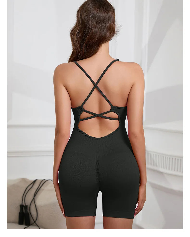 Conjunto deportivo de una pieza para mujer