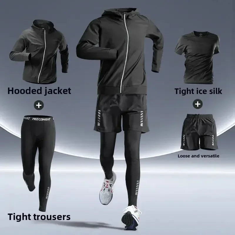 Conjunto Deportivo para Hombre – Ajuste Entallado y Secado Rápido