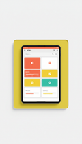 App digital de productividad para tablet